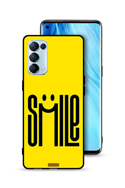 Tolwak غطاء حماية لهاتف Oppo Reno5 Pro 5G - رسمة ابتسامة