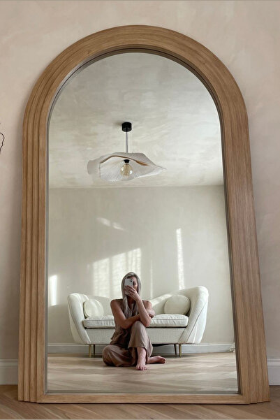 AYDEMİREVİM Dekoratif Tasarım Ahşap Boy Aynası