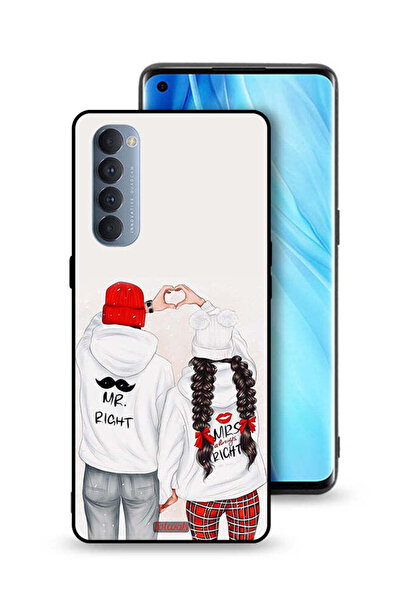 Tolwak غطاء حماية لهاتف Oppo Reno4 Pro 4G - يمين ويمين دائمًا