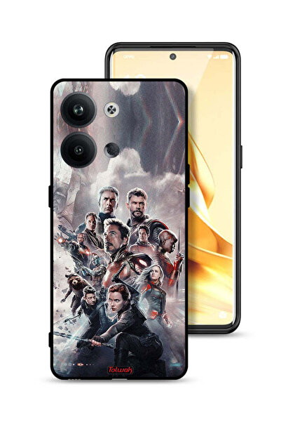 Tolwak غطاء حماية لهاتف Oppo Reno9 Pro 5G Avengers
