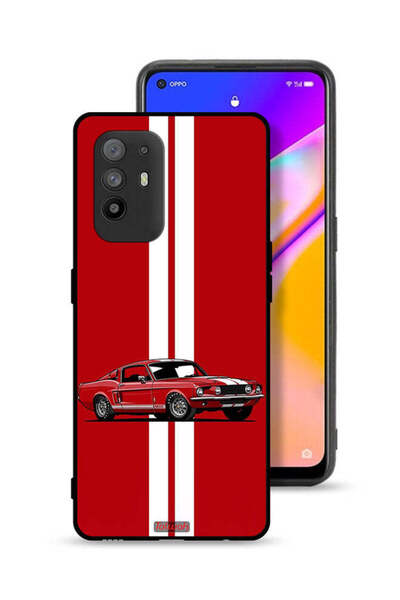Tolwak غطاء حماية لهاتف Oppo F19 Pro Plus 5G بتصميم سيارة كلاسيكية تجريدية