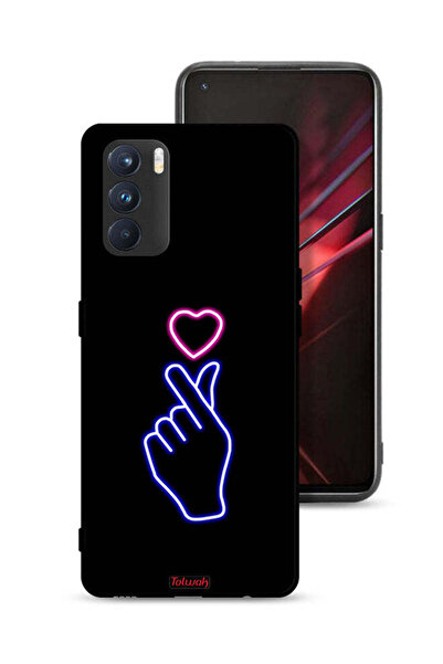 Tolwak غطاء حماية لهاتف Oppo K9 Pro بتصميم قلب سريع