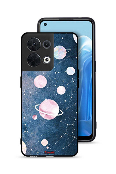 Tolwak Oppo Reno8 5G Protective Case Cover Space Art