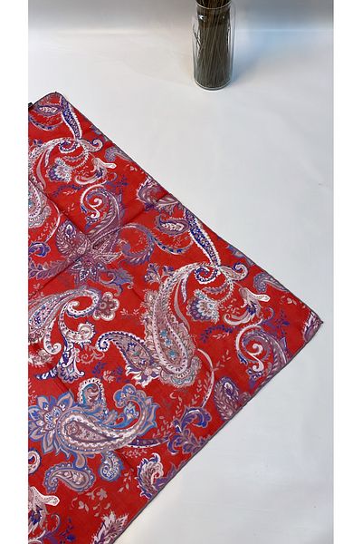 Onur Scarf - Natural Organic Scarf Shawl Ethnic Pattern Pastel Colors Comfortable Use Quality Scarf