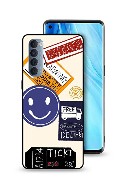 Tolwak غطاء حماية لهاتف Oppo Reno4 Pro 4G مع ملصق نقل سريع مجاني