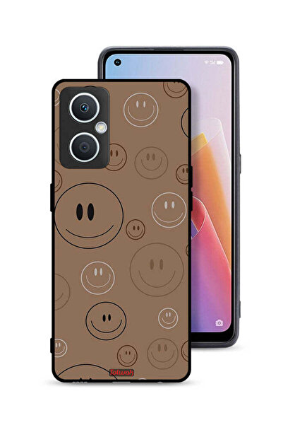 Tolwak غطاء حماية لهاتف Oppo A96 5G (الصين) بنقشة وجوه مبتسمة