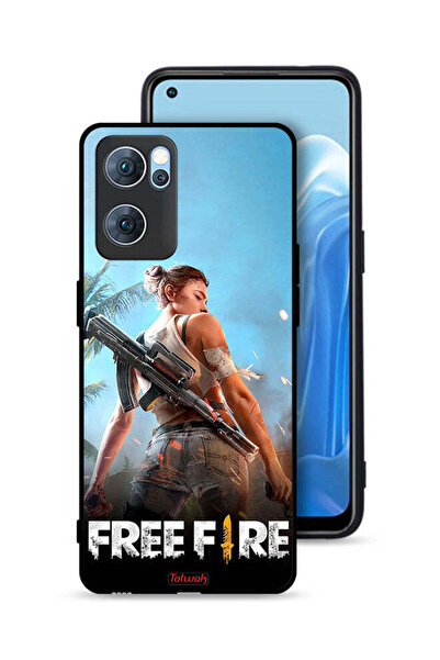 Tolwak غطاء حماية لهاتف Oppo Reno7 5G - فري فاير