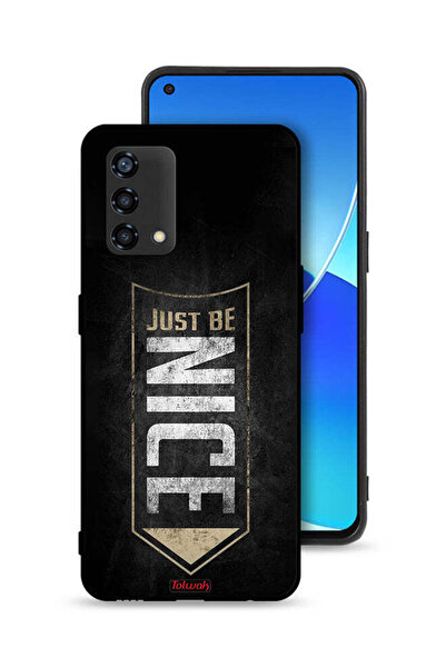 Tolwak غطاء حماية لهاتف Oppo Reno6 Lite - كن لطيفًا