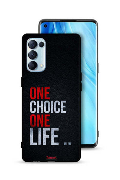 Tolwak غطاء حماية لهاتف Oppo Reno5 Pro 5G - اختيار واحد، حياة واحدة