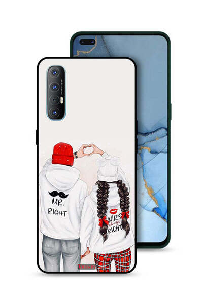 Tolwak غطاء حماية لهاتف Oppo Reno3 Pro 4G - يمين ويمين دائمًا