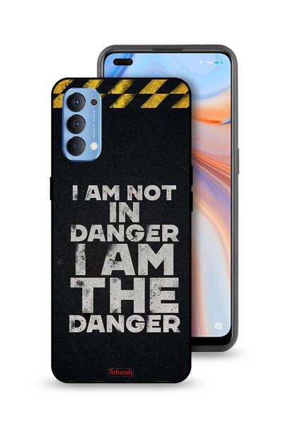 Tolwak غطاء حماية لهاتف Oppo Reno4 4G - أنا لست كذلك