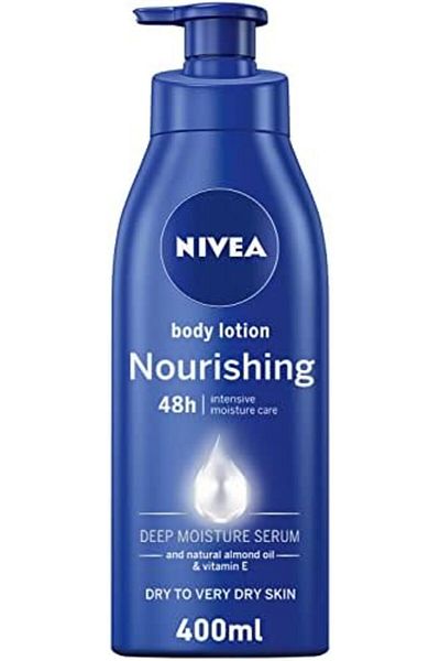NIVEA Body Lotion for Very Dry Skin with Nourishing Almond Oil and Vitamin E, 400 ml