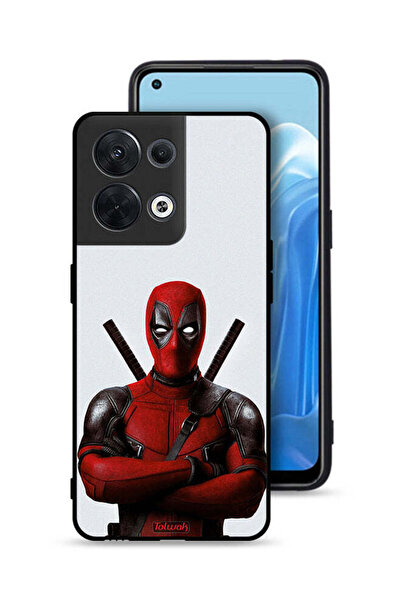 Tolwak غطاء حماية لهاتف Oppo Reno8 5G بتصميم Deadpool