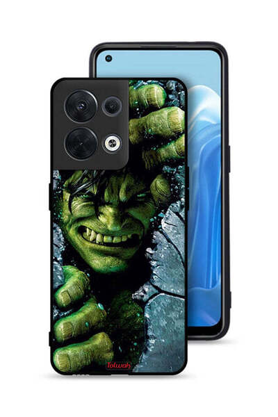 Tolwak غطاء حماية لهاتف Oppo Reno8 5G بتصميم هالك المذهل