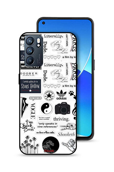 Tolwak غطاء حماية Oppo Reno6 5G يتحدث فقط