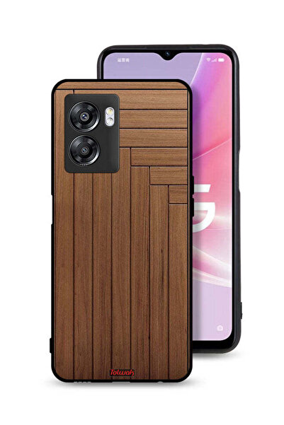 Tolwak غطاء حماية لهاتف Oppo A57 5G بنمط باب