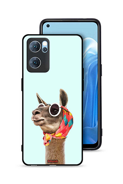 Tolwak غطاء حماية لهاتف Oppo Reno7 5G، لون جمل أنيق ولطيف