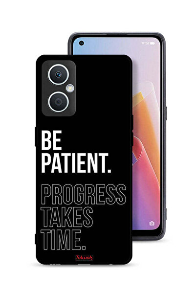 Tolwak غطاء حماية لهاتف Oppo A96 5G (الصين) كن صبورًا فالتقدم يستغرق وقتًا