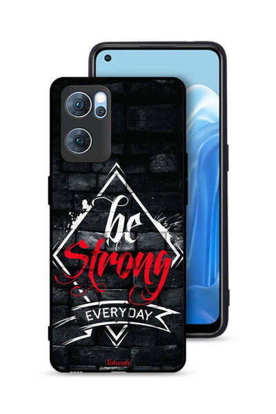 Tolwak Oppo Reno7 5G Protective Case Cover Be Strong Every Day