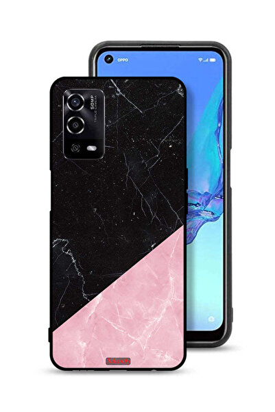 Tolwak غطاء حماية لهاتف Oppo A55 4G بنمط رخامي