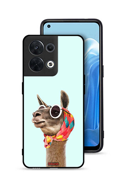 Tolwak غطاء حماية لهاتف Oppo Reno8 5G بلون الجمل الأنيق واللطيف