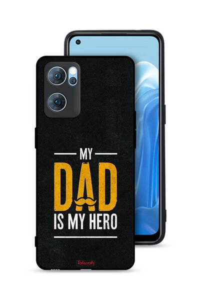 Tolwak غطاء حماية لهاتف Oppo Reno7 5G "والدي هو بطلي"