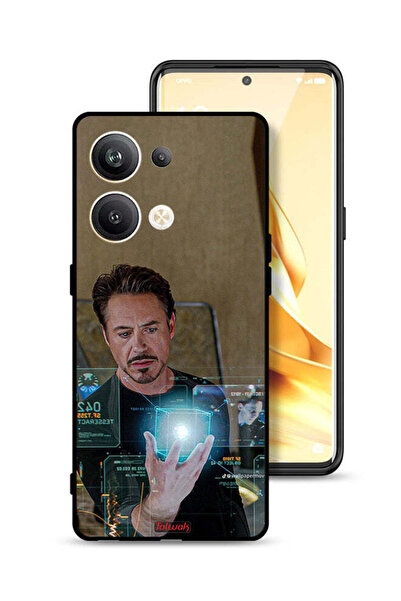Tolwak غطاء حماية لهاتف Oppo Reno9 Pro Plus 5G Iron Man