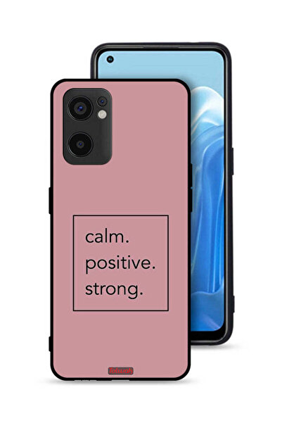 Tolwak غطاء حماية لهاتف Oppo Reno7 SE 5G - هادئ، إيجابي، قوي