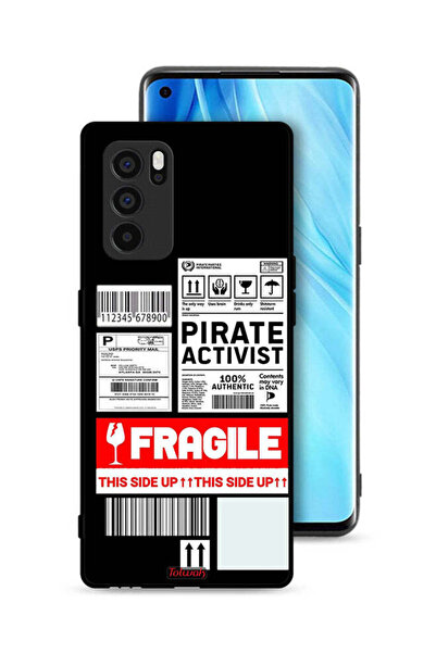 Tolwak غطاء حماية لهاتف Oppo Reno6 Pro 5G، ملصق ناشط خاص قابل للكسر