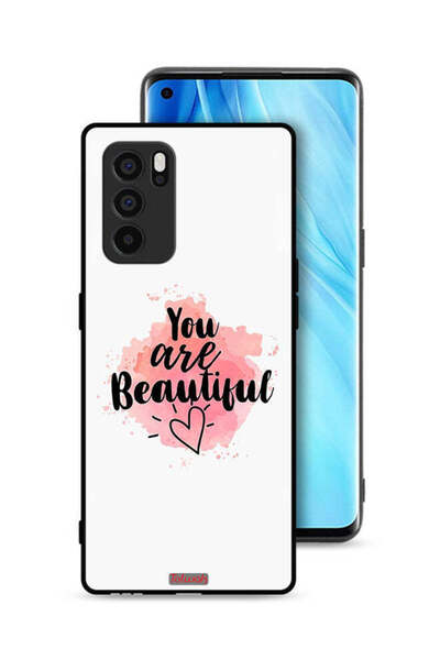 Tolwak غطاء حماية لهاتف Oppo Reno6 Pro 5G - أنت جميلة