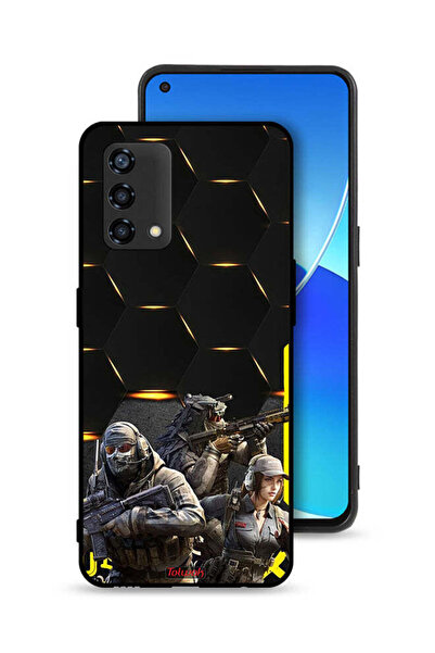 Tolwak غطاء حماية Oppo Reno6 Lite بخلفية Cyberpunk