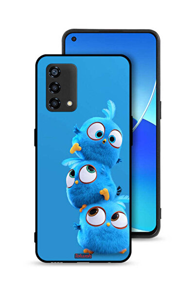 Tolwak غطاء حماية لهاتف Oppo Reno6 Lite بنقشة طيور لطيفة