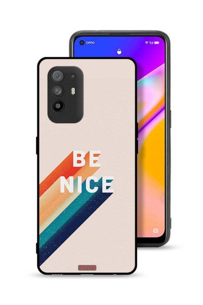Tolwak Oppo A95 5G Protective Case Cover Be Nice