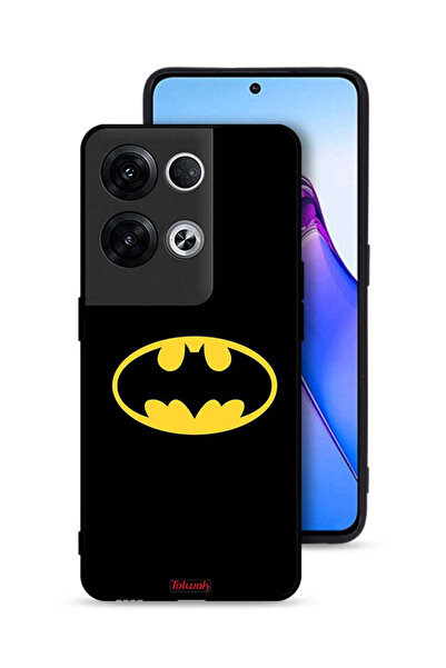 Tolwak غطاء حماية لهاتف Oppo Reno8 Pro Plus 5G بشعار باتمان