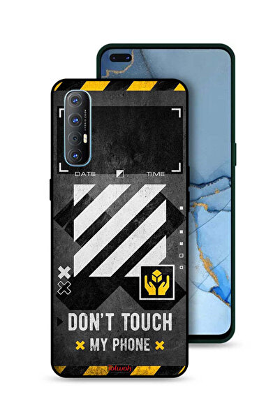 Tolwak Oppo Reno3 Pro 4G Protective Case Cover Do Not Touch My Phone