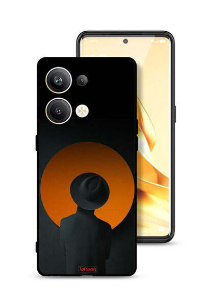 Tolwak غطاء حماية لهاتف Oppo Reno9 Pro Plus 5G برسومات فتى القبعة