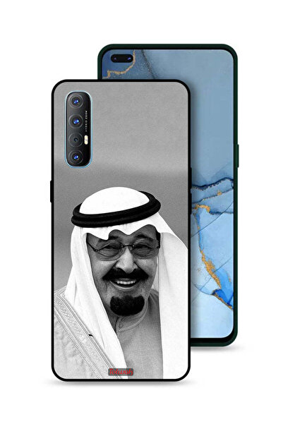 Tolwak غطاء حماية لهاتف Oppo Reno3 Pro 4G صورة الملك عبدالله مبتسماً