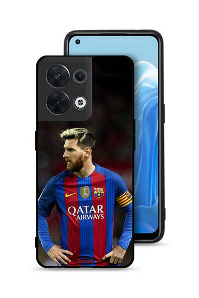 Tolwak غطاء حماية Oppo Reno8 5G ميسي برشلونة
