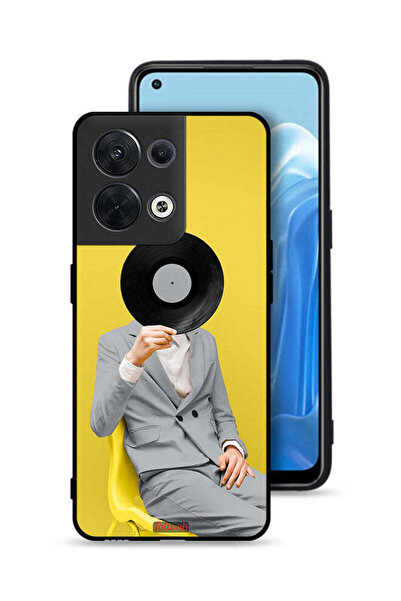 Tolwak غطاء حماية لهاتف Oppo Reno8 5G برسومات تجريدية لـDj