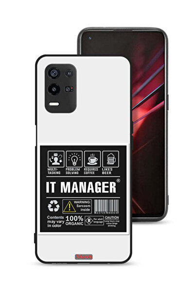 Tolwak Oppo K9x Protective Case Cover It Manager Sticker