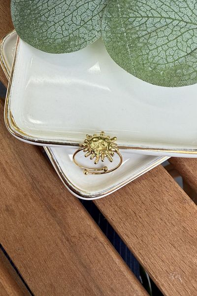 My Joyas Design Steel Ethnic Series Ring