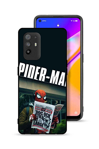 Tolwak غطاء حماية Oppo A95 5G سبايدرمان يقرأ صحيفة