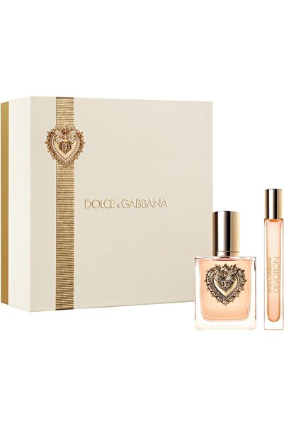 Dolce&Gabbana مجموعة هدايا دولتشي آند غابانا ديفوشن أو دو بارفان 50 مل 2024 (تحتوي على 50 مل ماء عطر و10 مل بخاخ للسفر)