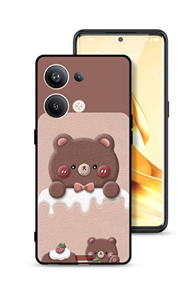 Tolwak غطاء حماية لهاتف Oppo Reno9 Pro Plus 5G - دب الفراولة
