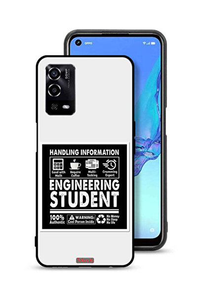 Tolwak غطاء حماية لهاتف Oppo A55 4G - ملصق طالب هندسة