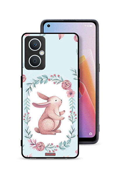 Tolwak غطاء حماية لهاتف Oppo A96 5G (الصين) على شكل أرنب
