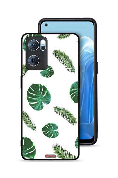 Tolwak غطاء حماية لهاتف Oppo Reno7 5G بنقشة ريش فنية