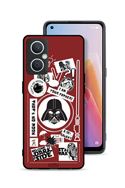 Tolwak جراب حماية لهاتف Oppo A96 5G (الصين) ملصق "مرحبًا بكم في الجانب المظلم"