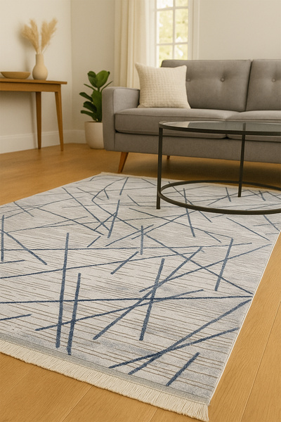 Has 1950 Ender 6215 Mavi - Salon, Koridor (Yolluk), Mutfak, Antre, Yatak ve O...