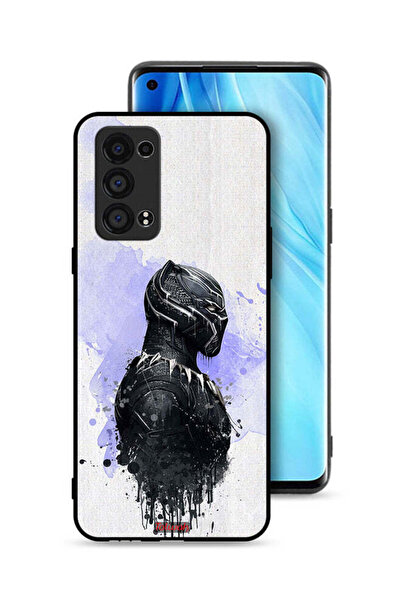 Tolwak غطاء حماية لهاتف Oppo Reno6 Pro Plus 5G - النمر الأسود